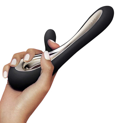 premium lelo soraya 2 dual rabbit vibrator black