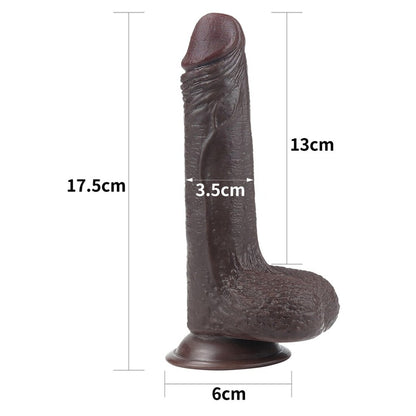 premium lovetoy sliding skin 7 inch dong
