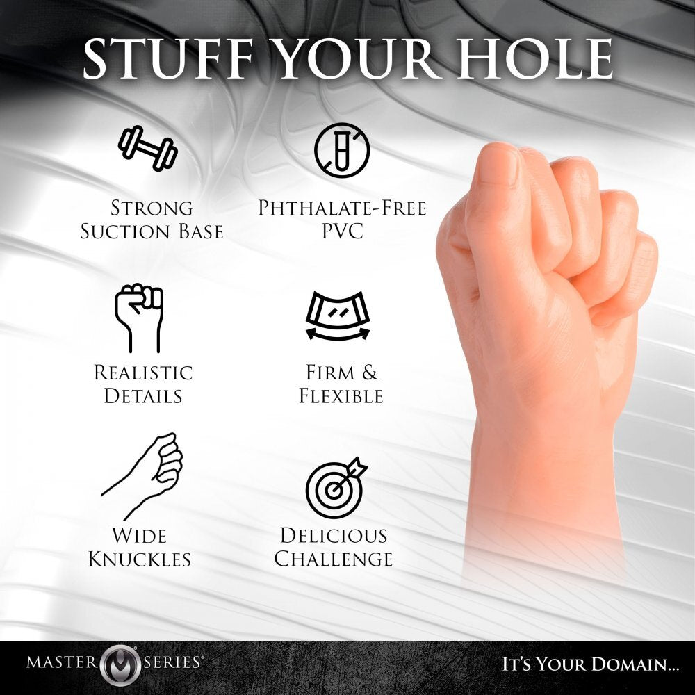 premium master series clenched fist dildo