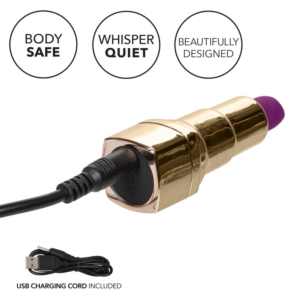 premium naughty bits bad bitch rechargeable lipstick vibrator