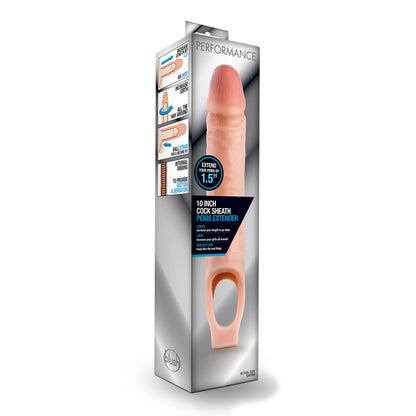 premium performance cock sheath 10 inch penis extender