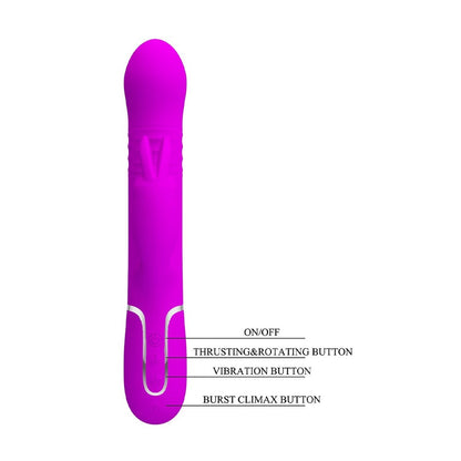 premium pretty love coale rechargeable rabbit vibrator