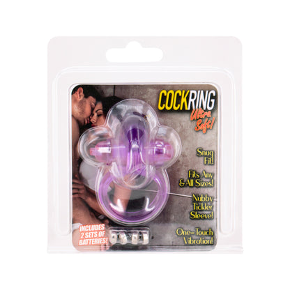 premium rabbit ultra soft vibrating cock ring