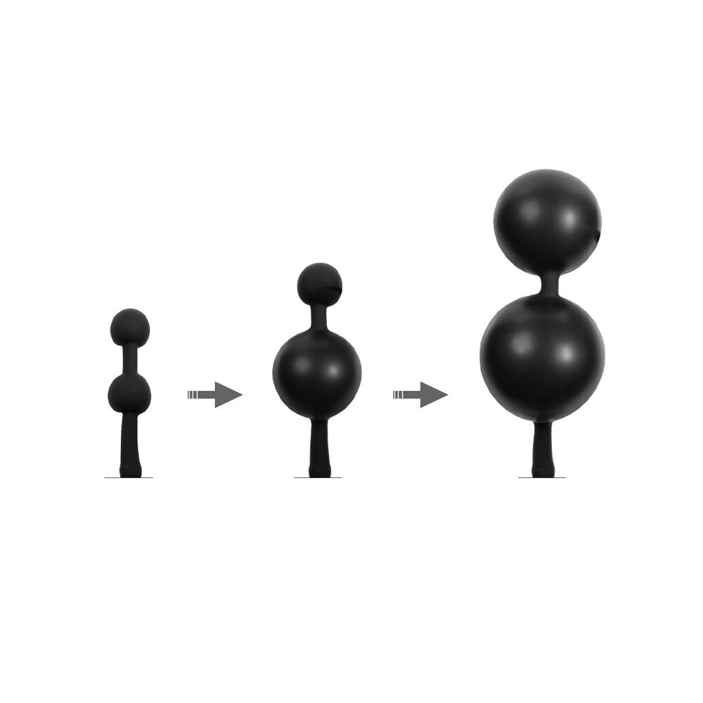 premium rimba latex play inflatable double ballon