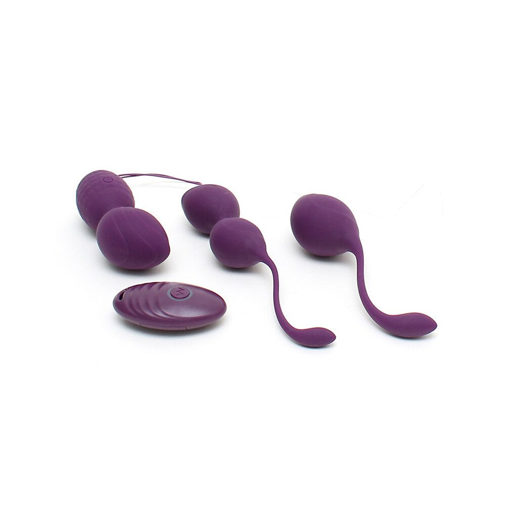 premium rimini vibrating kegel ball set with remote control