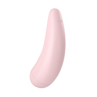 premium satisfyer app enabled curvy 2 plus clitoral massager pink