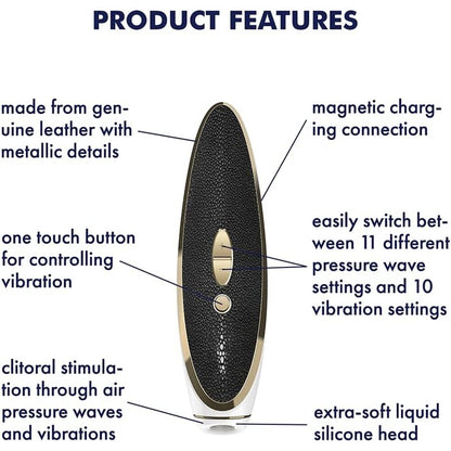 premium satisfyer luxury haute couture clitoral massager