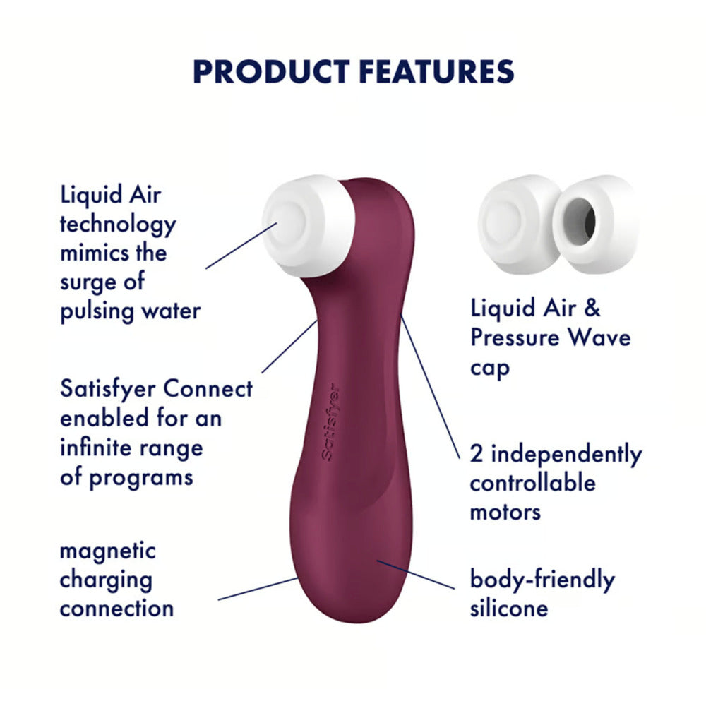 premium satisfyer pro 2 generation 3 with air tech and app