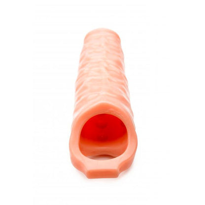 premium size matters 3 inch flesh penis extender sleeve
