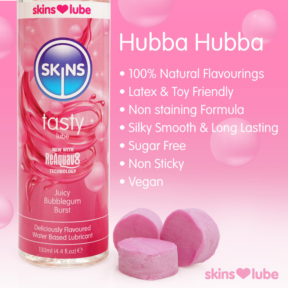 premium skins juicy bubblegum blast waterbased lubricant 130ml