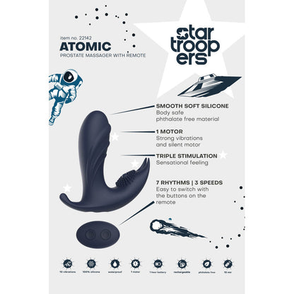 premium startroopers atomic prostate massager