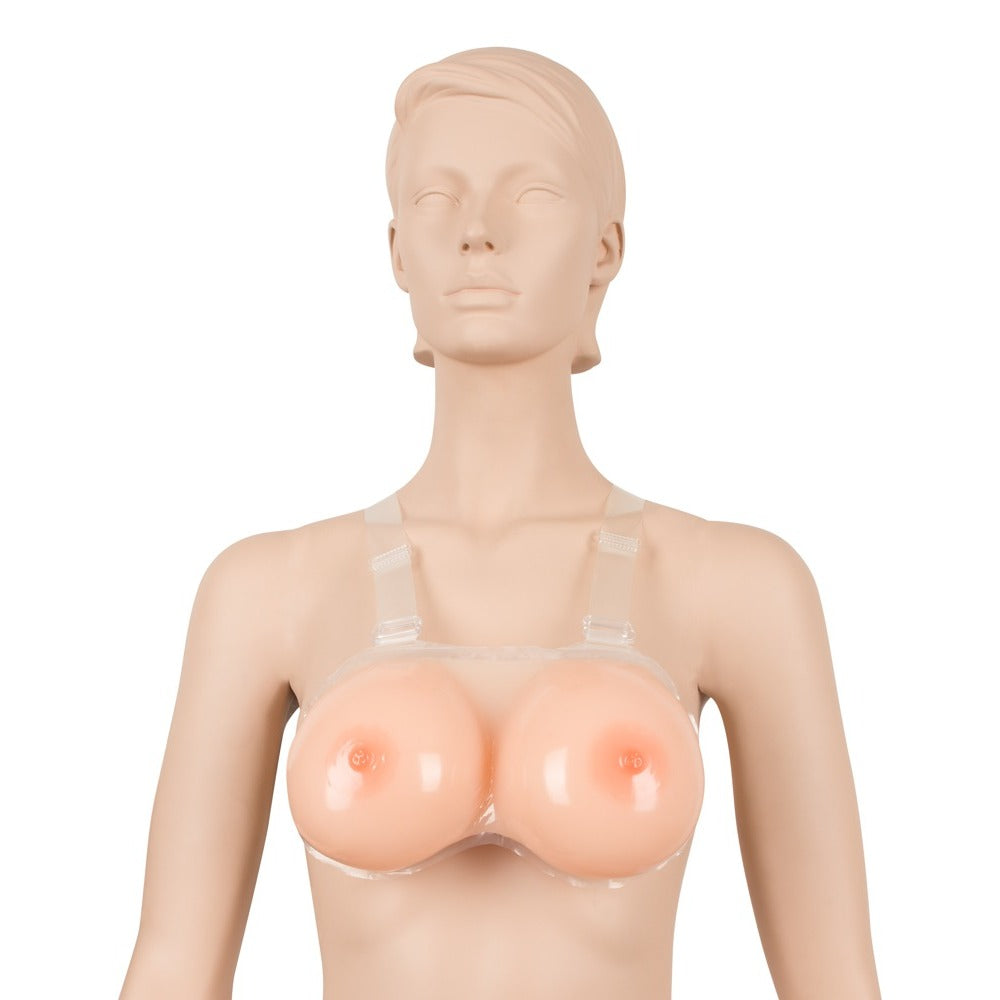 premium strap on silicone breasts 1200g