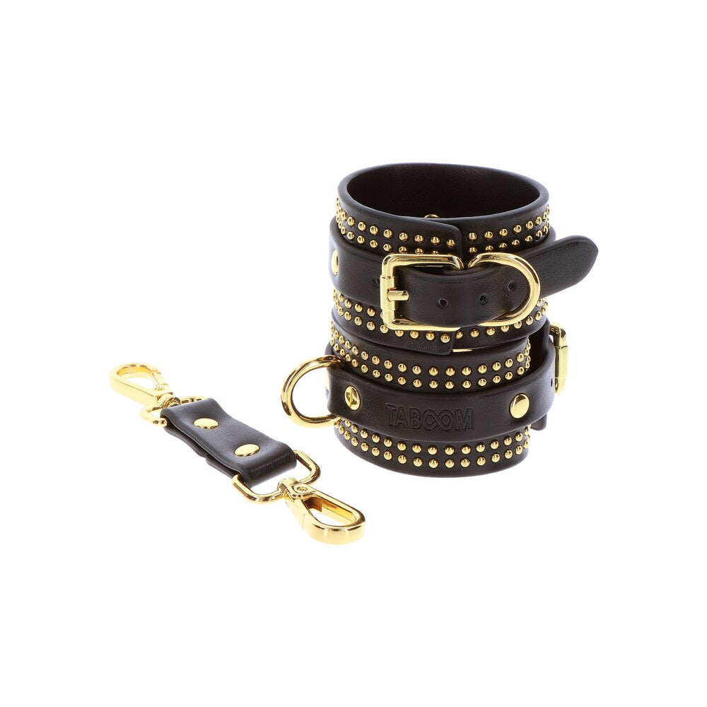premium taboom vogue studded ankle cuffs set