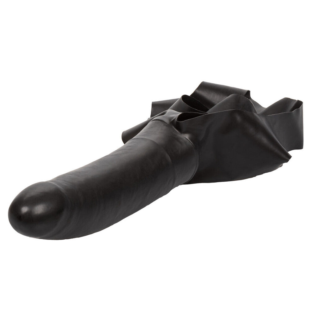 premium the accommodator face strap on dildo black