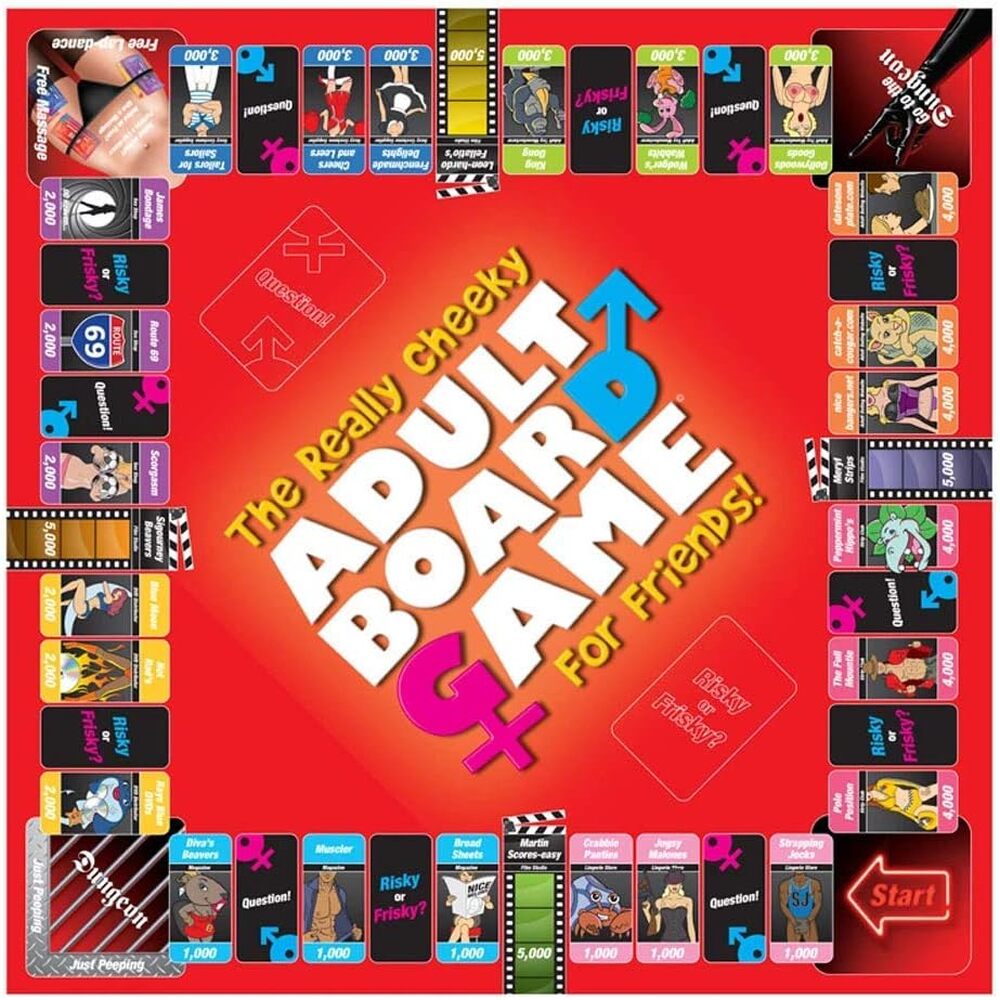 premium the really cheeky adult board game for friends