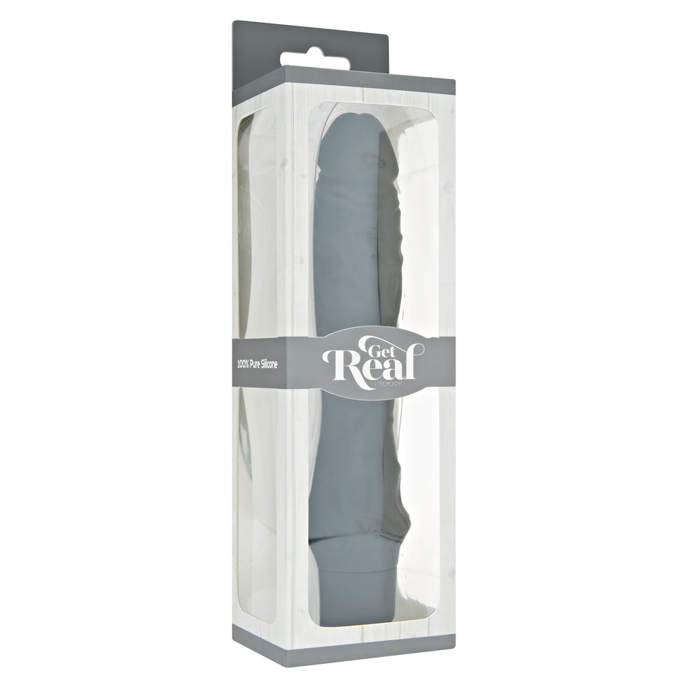 premium toyjoy get real classic silicone vibrator black