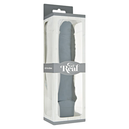 premium toyjoy get real classic silicone vibrator black