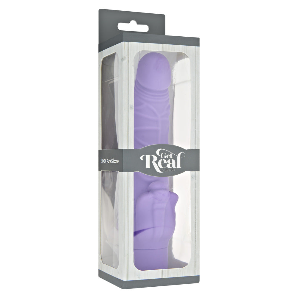 premium toyjoy get real classic stim vibrator purple