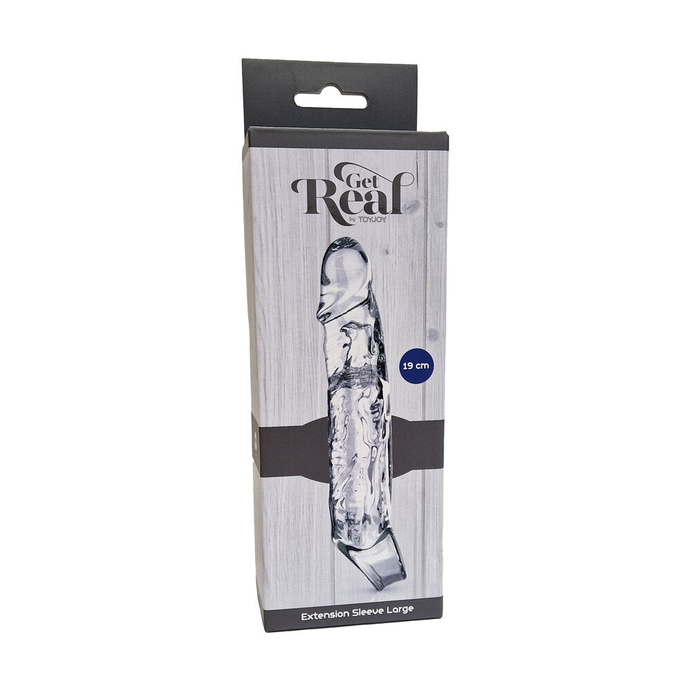 premium toyjoy get real extension sleeve large