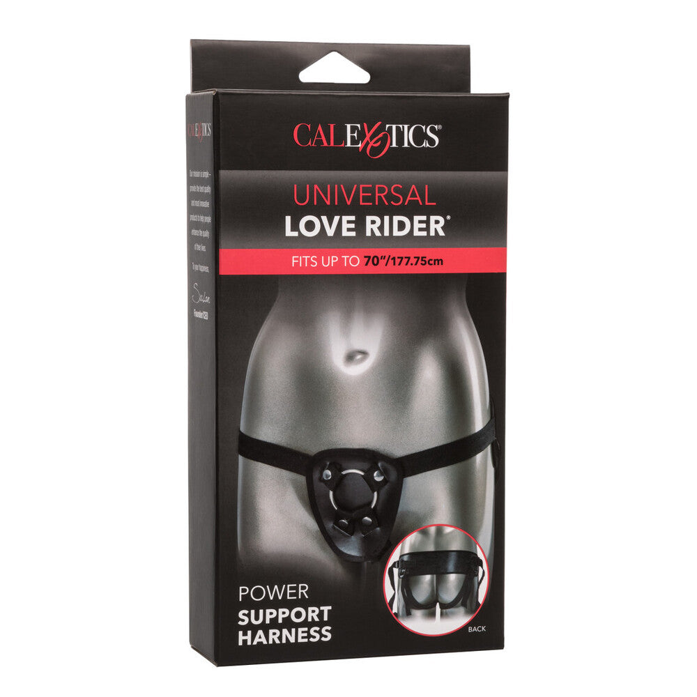 premium universal love rider power adjustable strap on harness