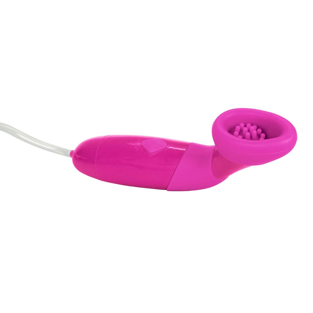 premium waterproof silicone clitoral pump pink
