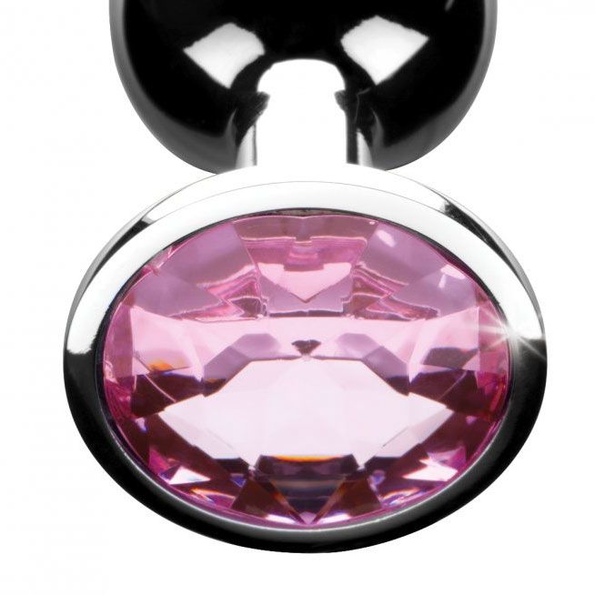 premium xr booty sparks pink gem medium anal plug