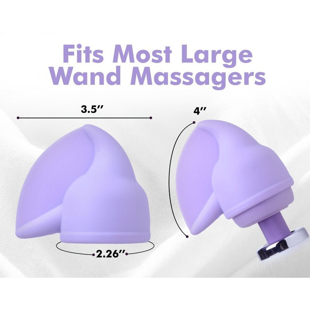 premium xr wand essentials flutter tip silicone attachment