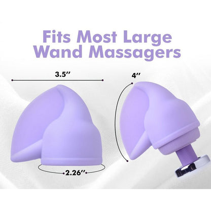 premium xr wand essentials flutter tip silicone attachment