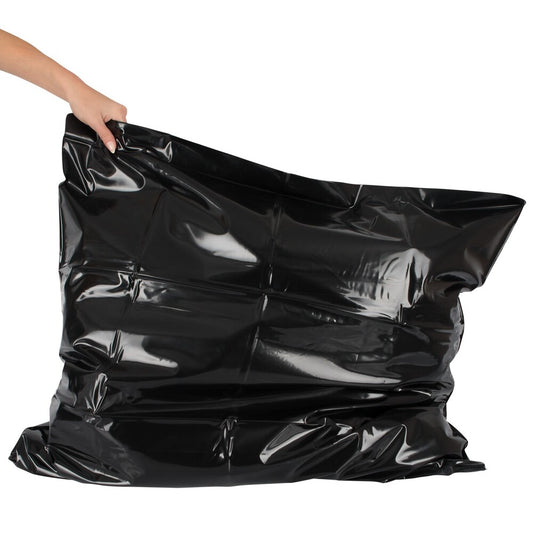 pvc pillow pillowcase black