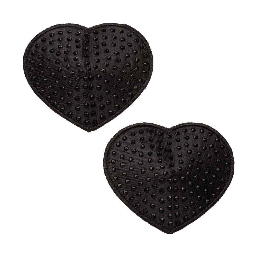 radiance black heart pasties