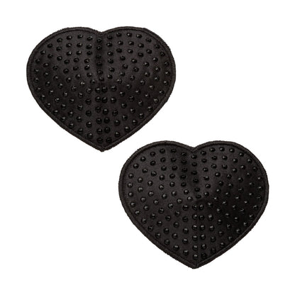 radiance black heart pasties
