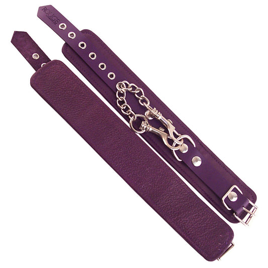 rouge garments ankle cuffs purple