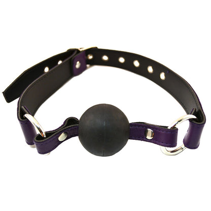 rouge garments ball gag purple