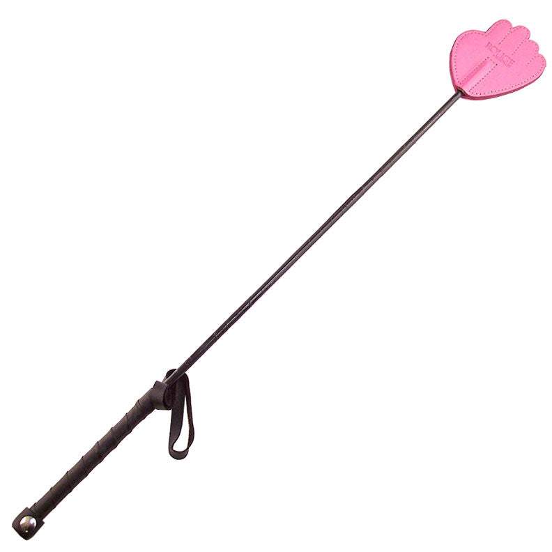 rouge garments hand riding crop pink
