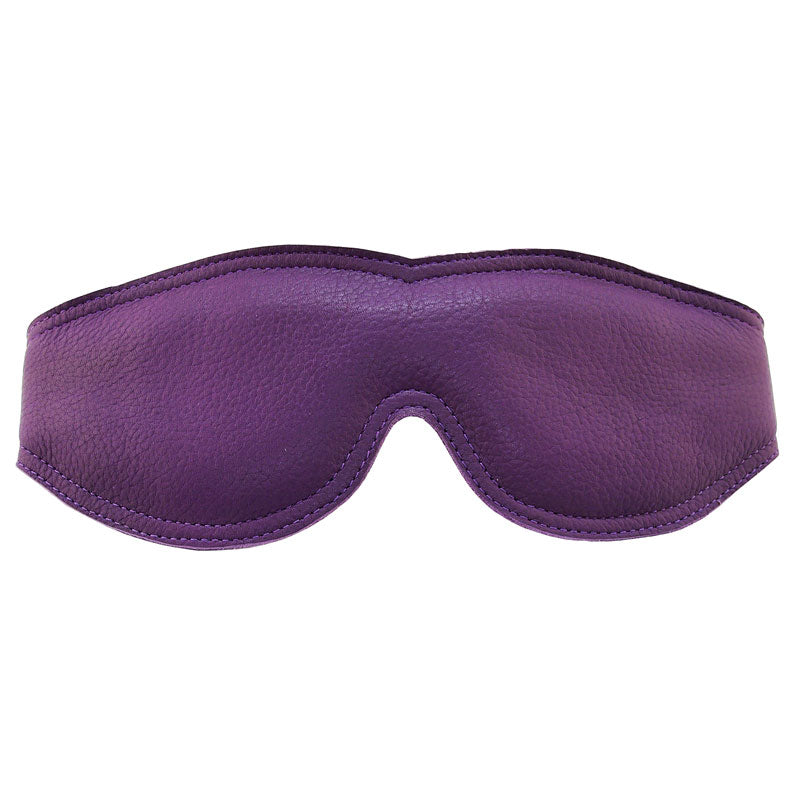 rouge garments large purple padded blindfold