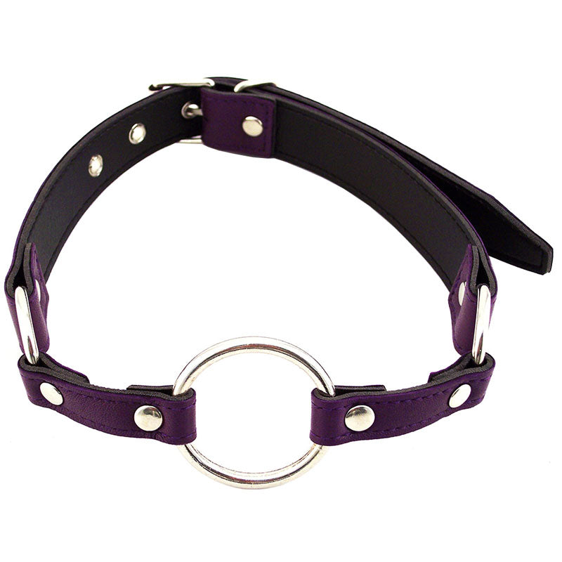 rouge garments o ring gag purple