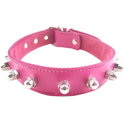 rouge garments pink nut collar