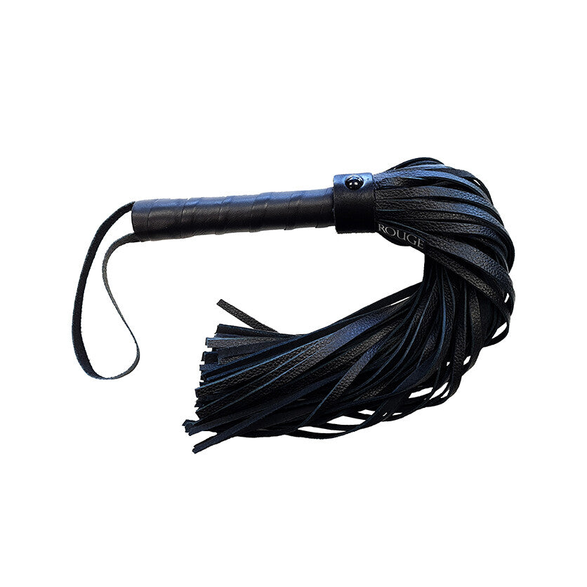 rouge garments plain black flogger