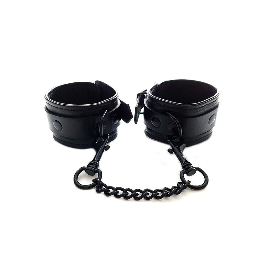 rouge garments plain black wrist cuffs