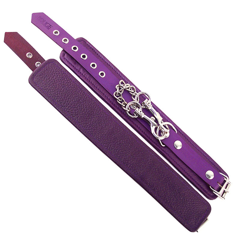 rouge garments wrist cuffs purple