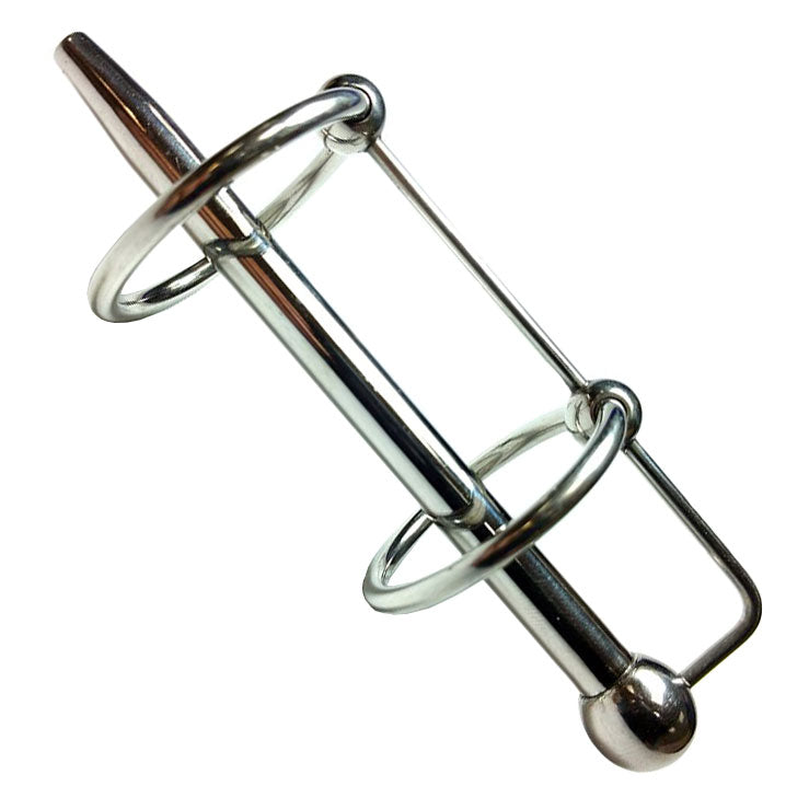 rouge stainless steel double ring sperm stopper