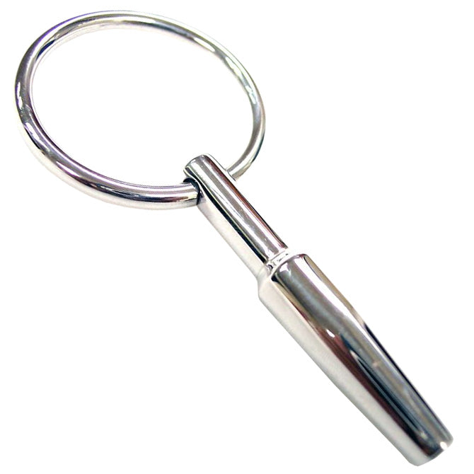 rouge stainless steel urethral probe with ring