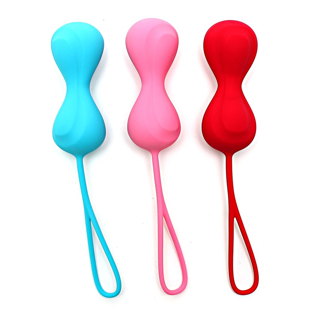 satisfyer set of 3 orgasm balls with moving inner balls