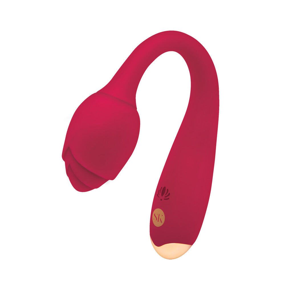 secret kisses rosegasm long stem vibrating