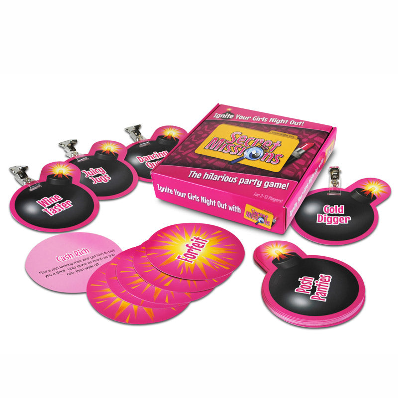 secret missions girlie nights game