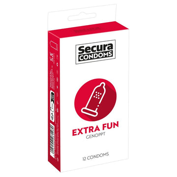 secura condoms 12 pack extra fun