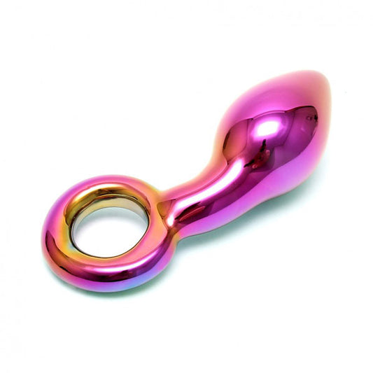 sensual multi coloured glass kaleigh dildo