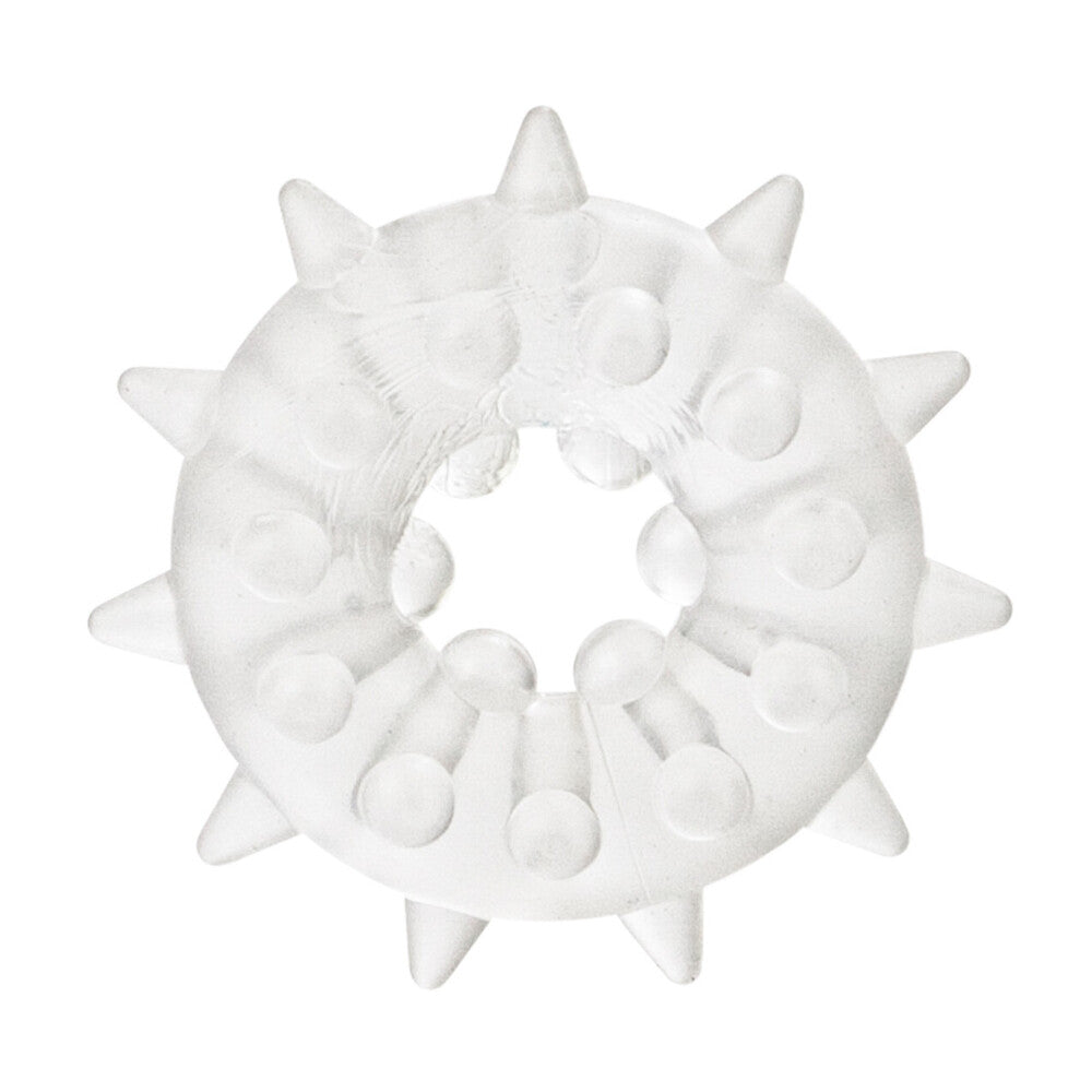 sexagon enhancer 2 clear cock ring