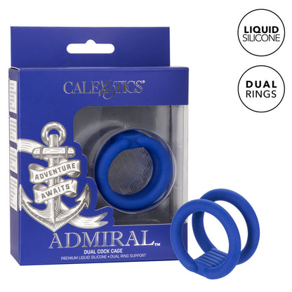 shop admiral dual cock cage
