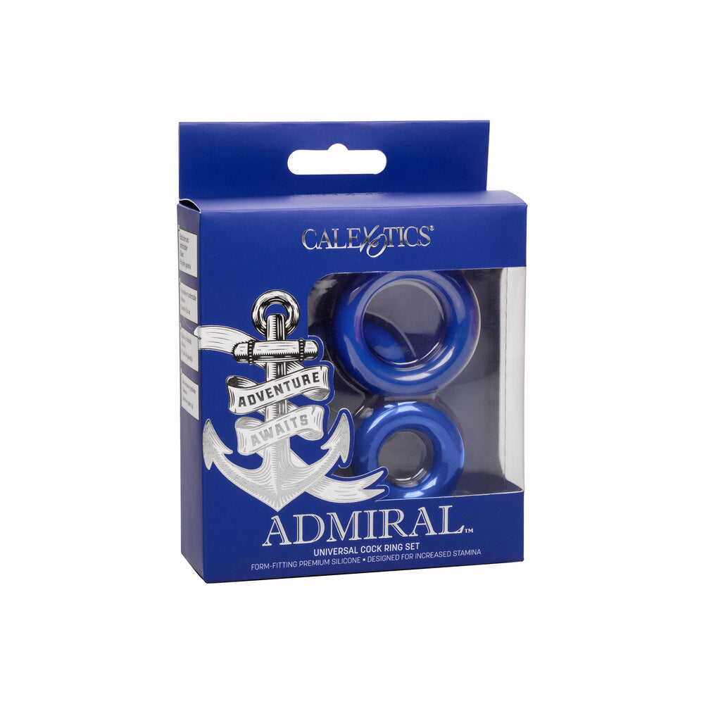 shop admiral universal cock ring set blue